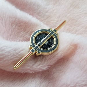 Grand Inquisitor spinning lightsaber hard enamel pin
