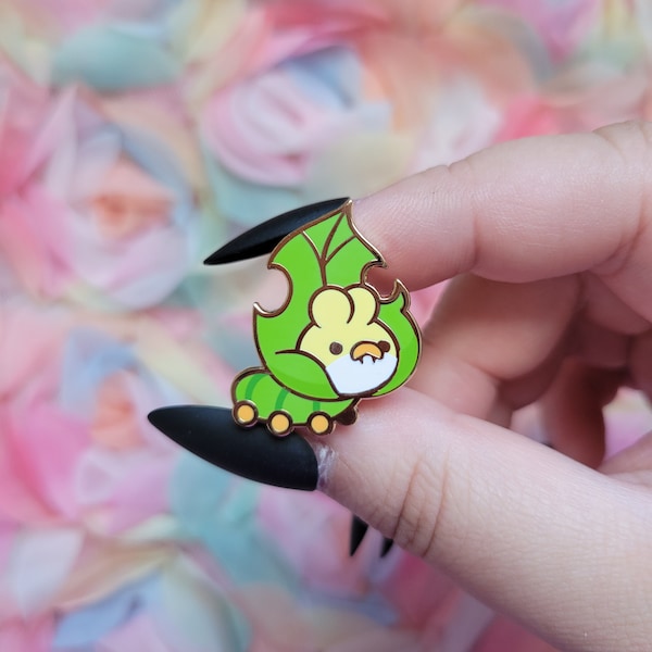 Swaddle Bug enamel pin