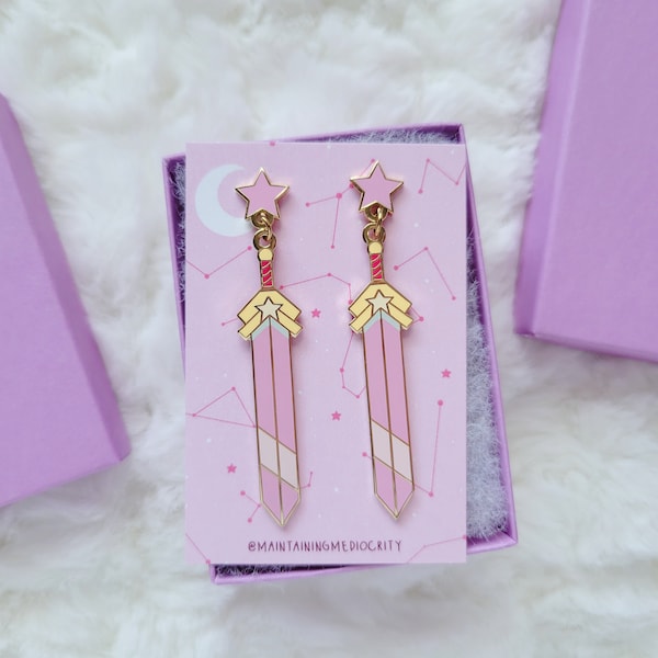 Connie's sword stud earrings