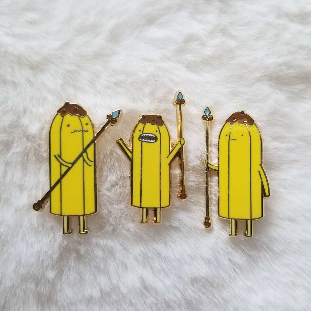 Banana Guards Hard Enamel Pin Set Adventure Time Tiny Pins Candy