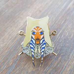 Rebeldes Ahsoka pin de esmalte duro