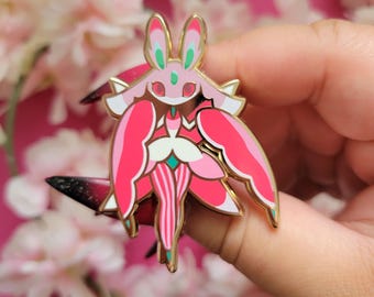 Luring Lady Emaille Pin