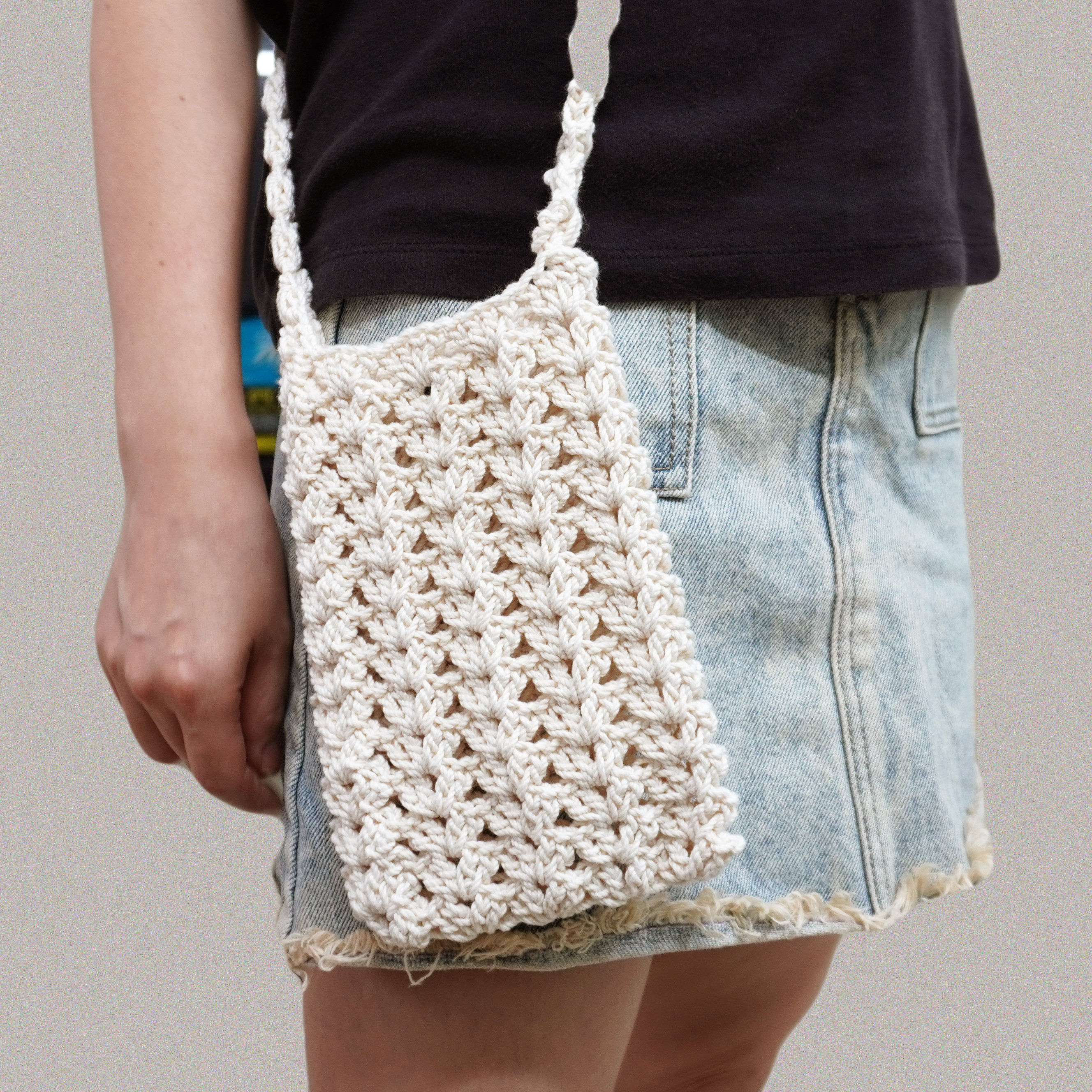 Gehaakt mini tasje Etsy Nederland