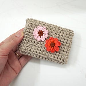 Crochet Card Holder - Unique Handmade Wallet with Multiple Color Choices