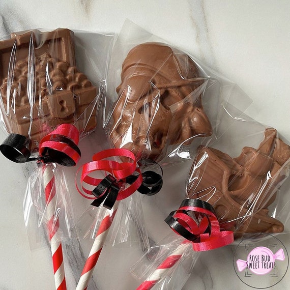 Sucettes au chocolat belges pirates Cadeaux de fête en forme de
