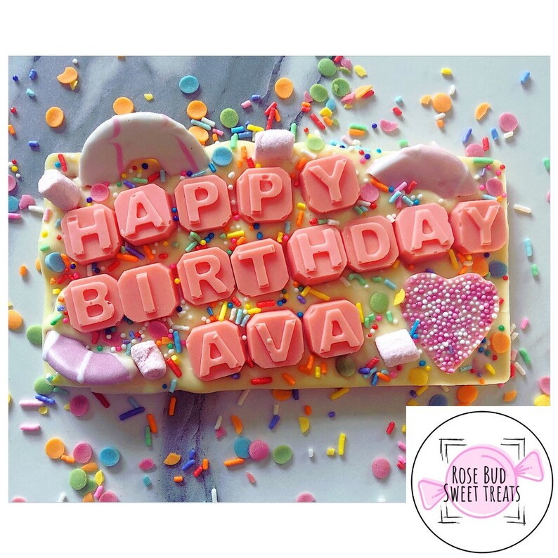 Joyeux Anniversaire Personnalise Dalle De Chocolat Belge Etsy Joyeux Anniversaire Personnalise Dalle De Chocolat Belge Etsy