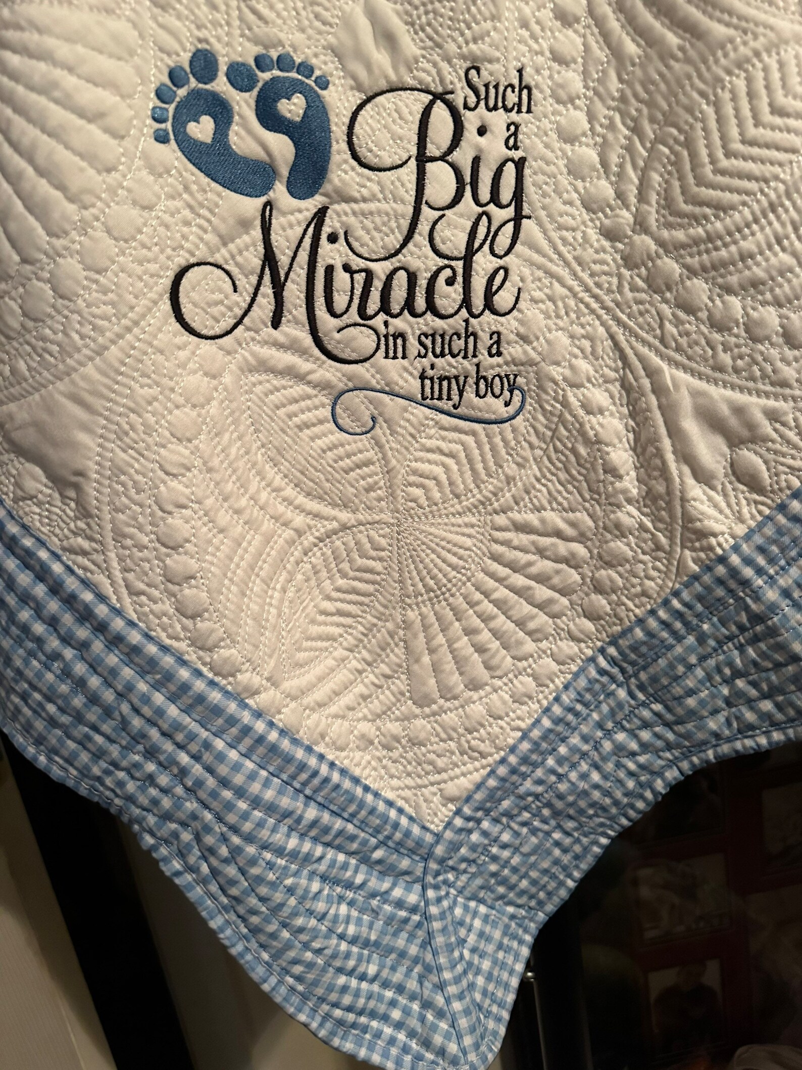 This Heirloom Baby Quilt If Perfect for Baby Gift,baby Blanket Gift, Baby Shower Gift,soft Baby