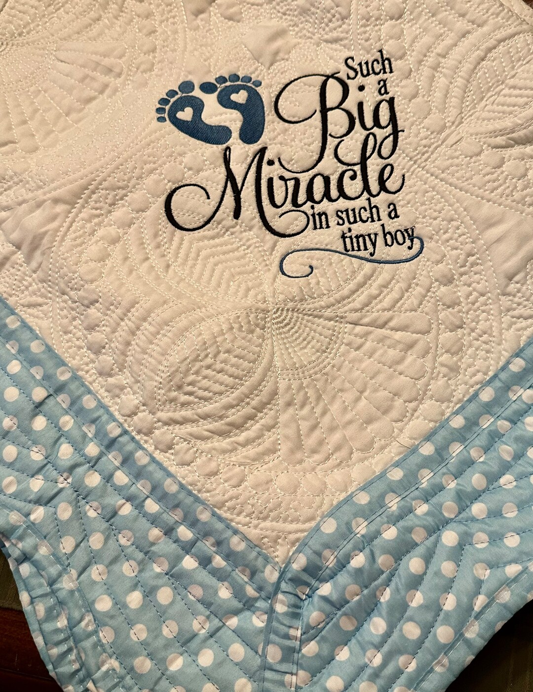Beautiful Baby Keepsake Quilt, Perfect for Newborn Baby, Baby Shower
