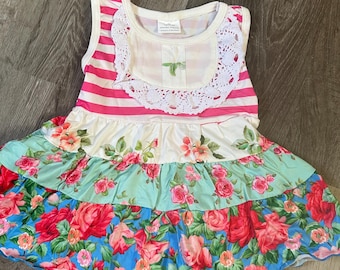 floral ruffle capris outfit, toddler ruffle outfit, girl toddler ruffle outfit, boutique outfit, kids toddler clothes, kids ruffle clothes