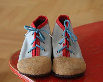 Vintage canvas childrens schoes