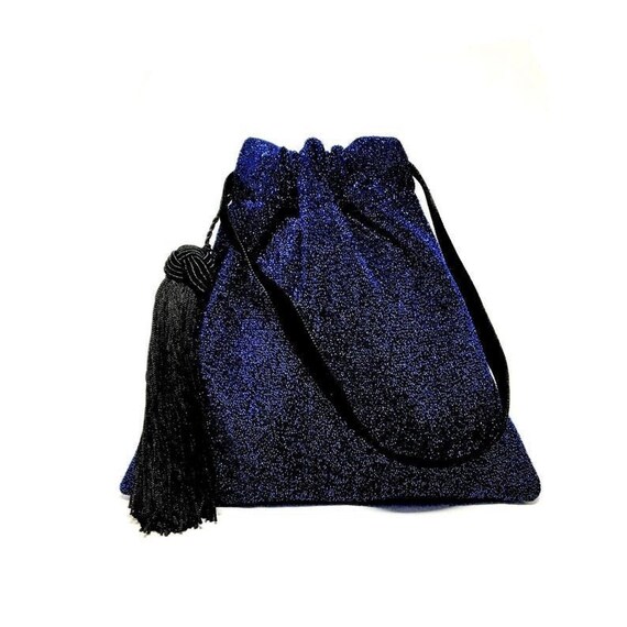 blue mini bag