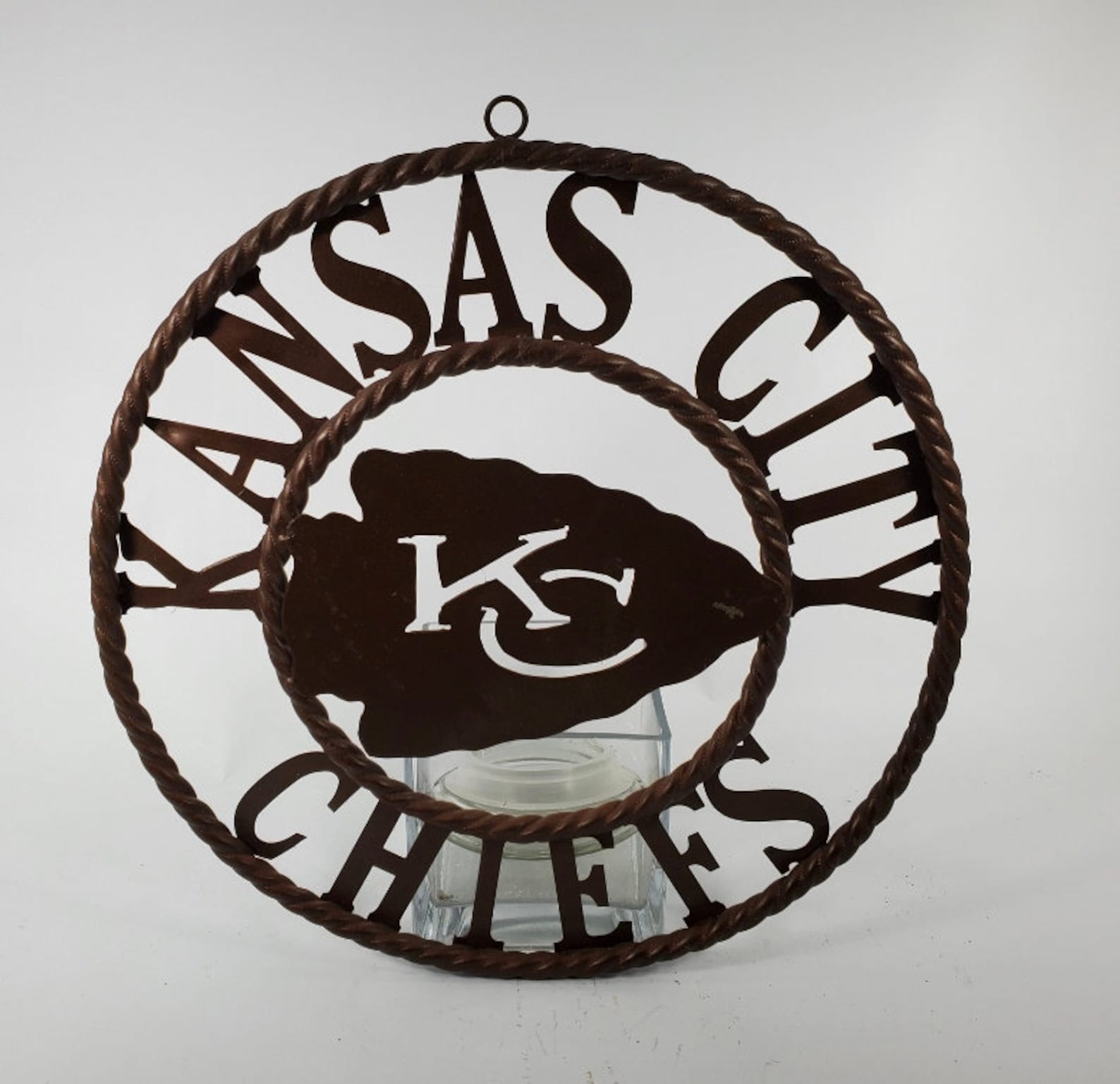 Kansas City Chiefs, Rustic Metal Sign, 3d, Hand Cut, Super Bowl 54, NFL