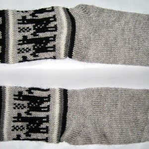 10 Pairs Peruvian Alpaca Socks Natural Colors