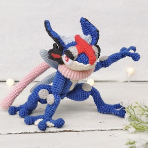 Blue frog | PDF PATTERN [esp/eng]