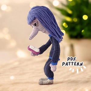 Ennui Crochet Pattern PDF – Amigurumi Pattern – English Spanish