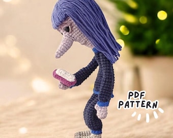 Ennui Crochet Pattern PDF – Amigurumi Pattern – English Spanish