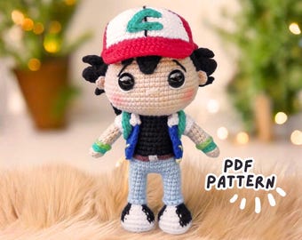 Trainer Crochet Pattern PDF – Amigurumi Pattern – English Spanish
