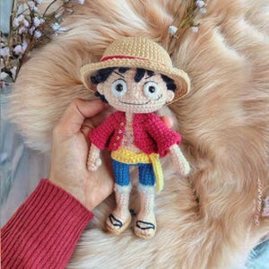Pirate Boy Crochet Pattern PDF – Amigurumi Pattern – English Spanish