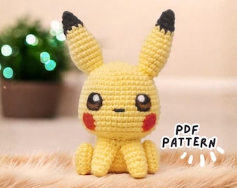 Electric Crochet Pattern PDF – Amigurumi Pattern – English Spanish