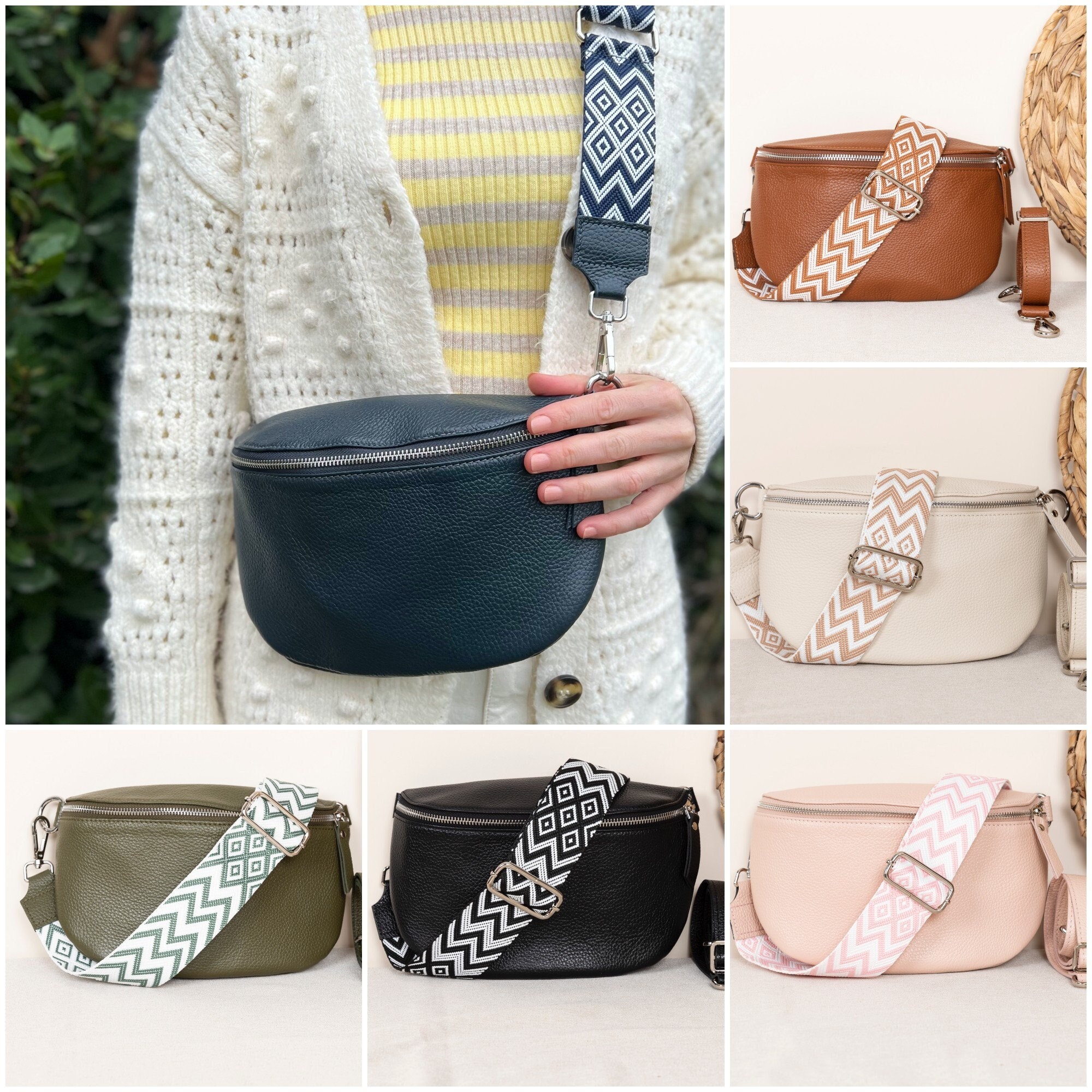 Purse with changeable straps hotsell