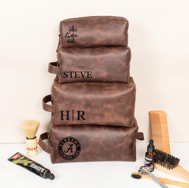 EtraLeather Toiletry Bag - Thumbnail 4