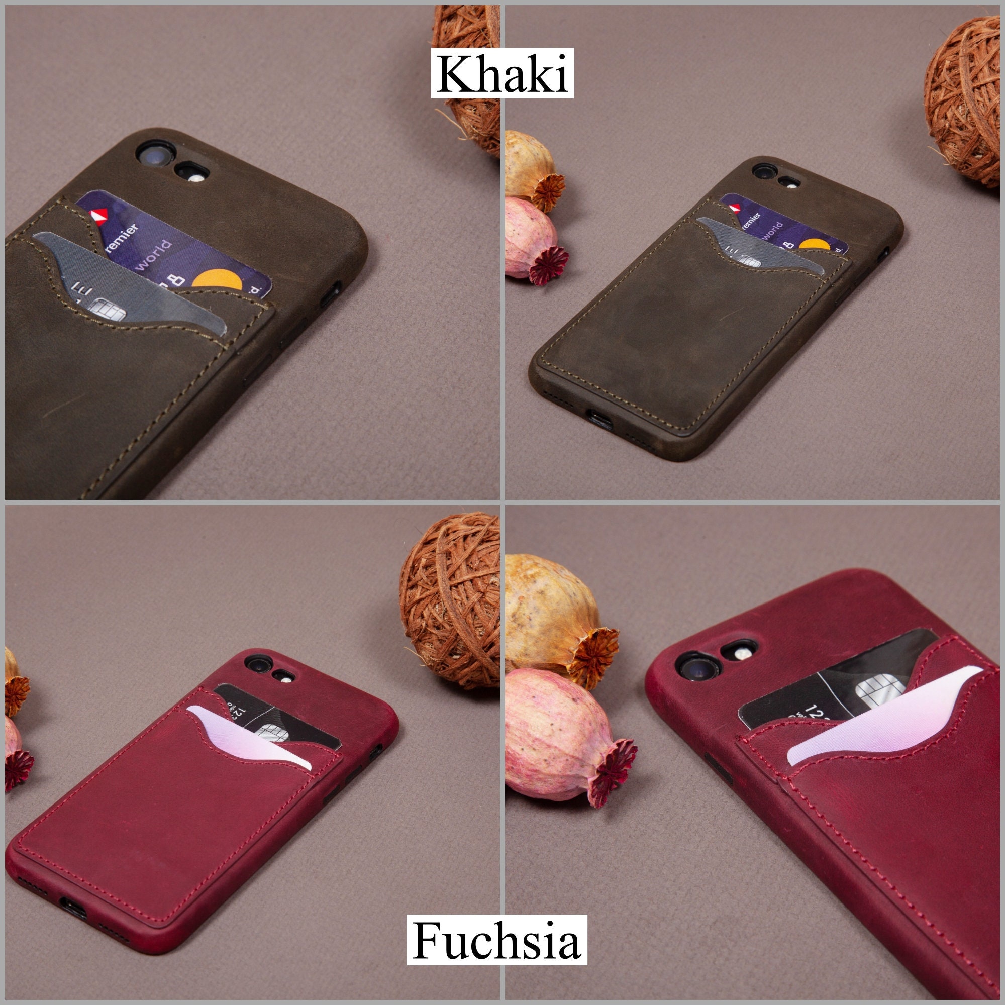 Iphone SE 2020 Case Leather Wallet Phone Case SE 2020 Iphone - Etsy