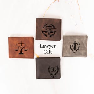 Custom Lawyer Name Wallet Gifts, New Lawyer Graduation Gifts, Advocate Wallet Gifts, Special Gift for Attorney at law, Best Thank You Gifts
