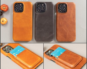 Crazy Horse Craft, Mobile Phone Case For IPhone 14/14 Pro