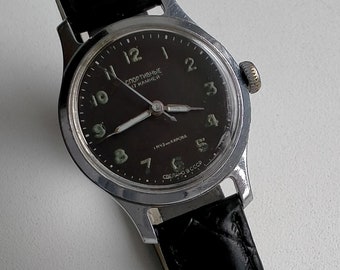 Sportivnie Kirovskie 47CHN (2608). Stopwatch Function. Vintage Original Soviet Mechanical Watch. 1 MCHZ 1955