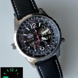 Orient Automatic. Model KL FT00 CO-A CA. Sapphire Crystal. Original Japan Mechanical Big Stylish Watch. 2000s