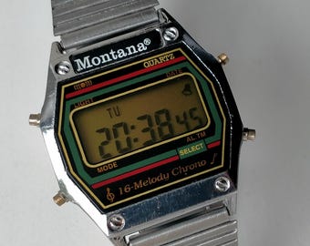 Casio AL-180 Batteryless. Alarm Chronograph. E-module 2505