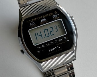 Russian digital watches sales