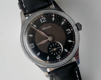 Kama Wostok 2603 17 kamieni. Model 192CHN, projekt XVI. Oryginalny radziecki mechaniczny zegarek klasyczny. 1958 r.
