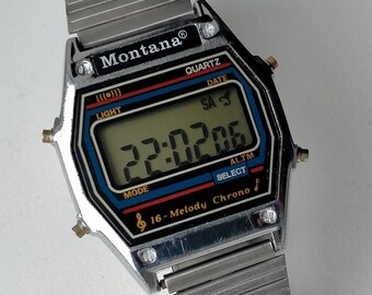 Casio AL-180 Batteryless. Alarm Chronograph. E-module 2505