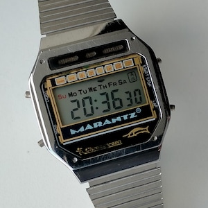 Marantz GF228B Chronograph Melody Alarm. Vintage Original Digital