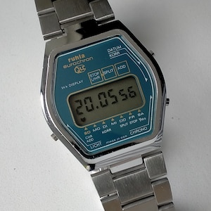 Ruhla Eurochron Quartz Uhr Eurochron Eurochron Veb Uhrenwerke