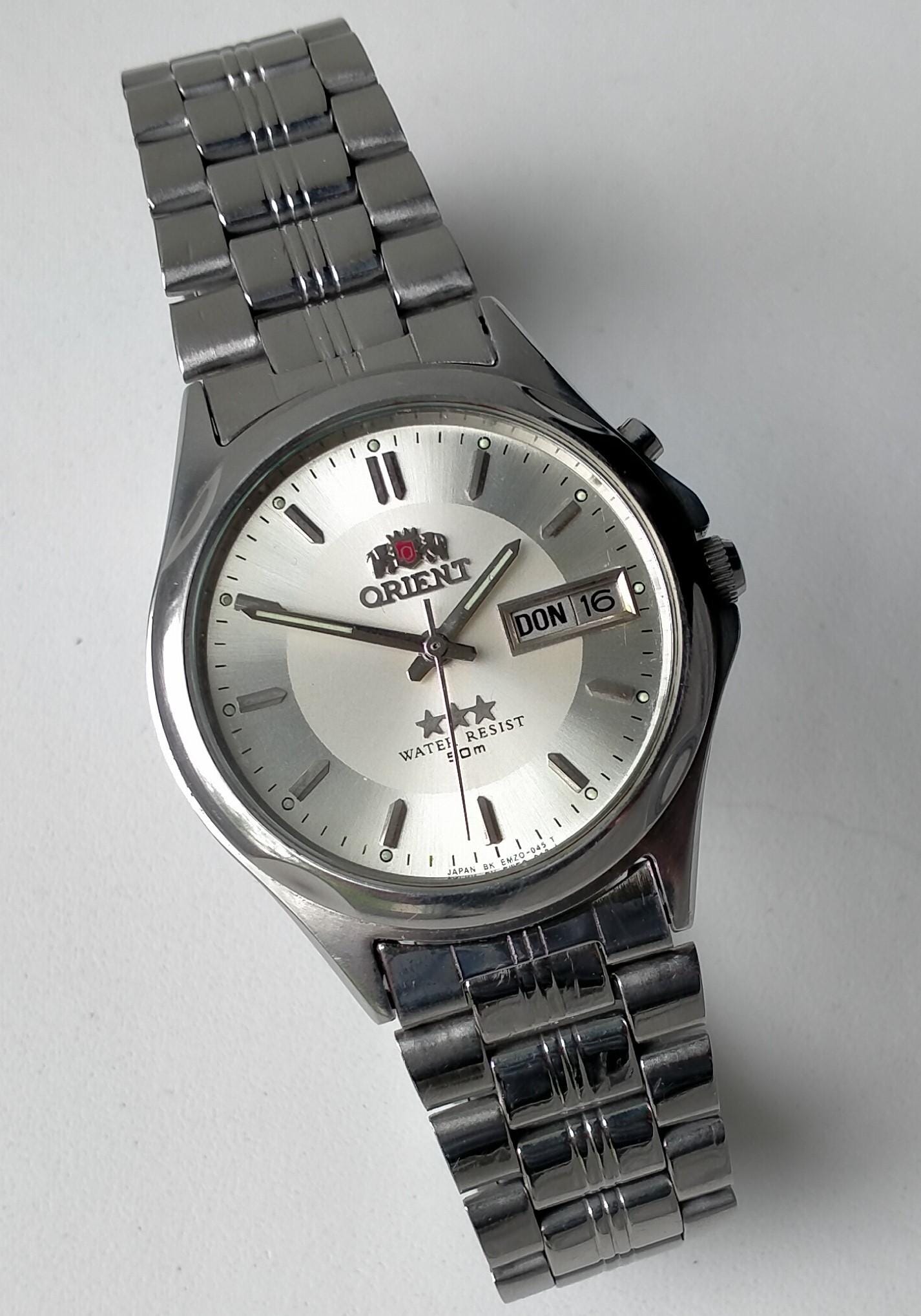 Orient 3 Star Automatic Model KL EM5D-CO CA. Vintage Original