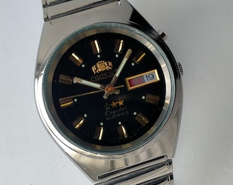 Orient 3 Star Automatic Model OS469F066E. Vintage Original Japan