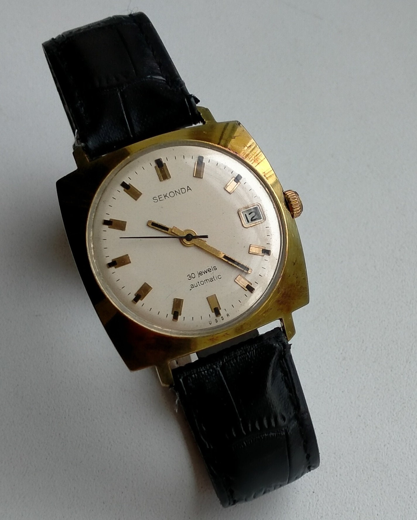 Sekonda Poljot De Luxe 2416.A Automatic. Gold Plated AU20. - Etsy 日本