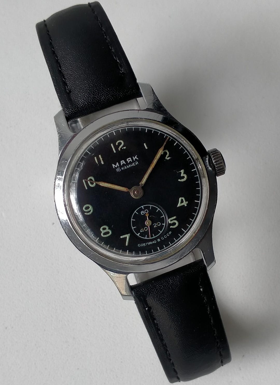 Mayak 2603. Model CHN-39K. Military Style. Vintage Original Soviet ...