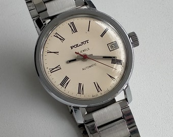 Poljot 2616.2N Automatic. Original Vintage Soviet Classic Mechanical Watch. 1980s