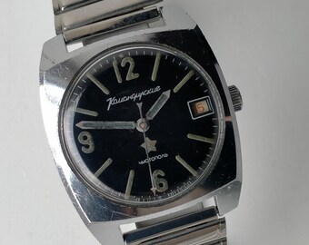 Komandirskie Vostok 2234. Model Range 781. Vintage Original Soviet Officers Military Watch. 1970s