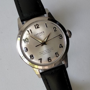 Citizen Model 4-020189TA 17 Jewels. Vintage Original Japan Stylish Mechanical Watch. 1970s