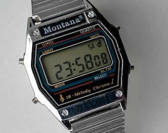 Marantz GF228B Chronograph Melody Alarm. Vintage Original Digital