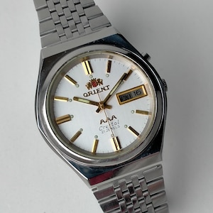 Orient AAA Automatic. Model KY 469WB3-61CA. Vintage Original Japan Stylish Mechanical Watch. 1990s