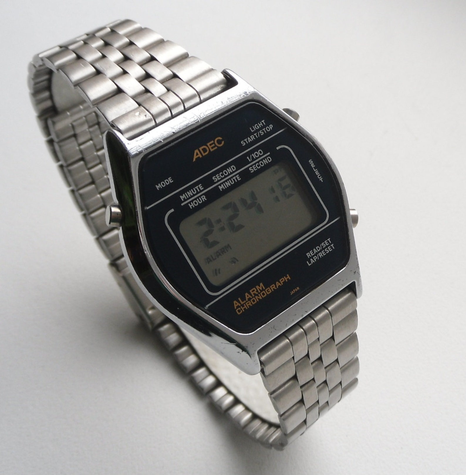 chronograph with alarm