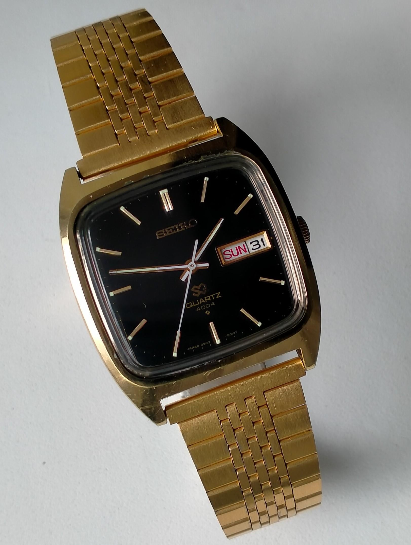 Seiko Model 0903-5019. Water Resistant. Vintage Original Japan