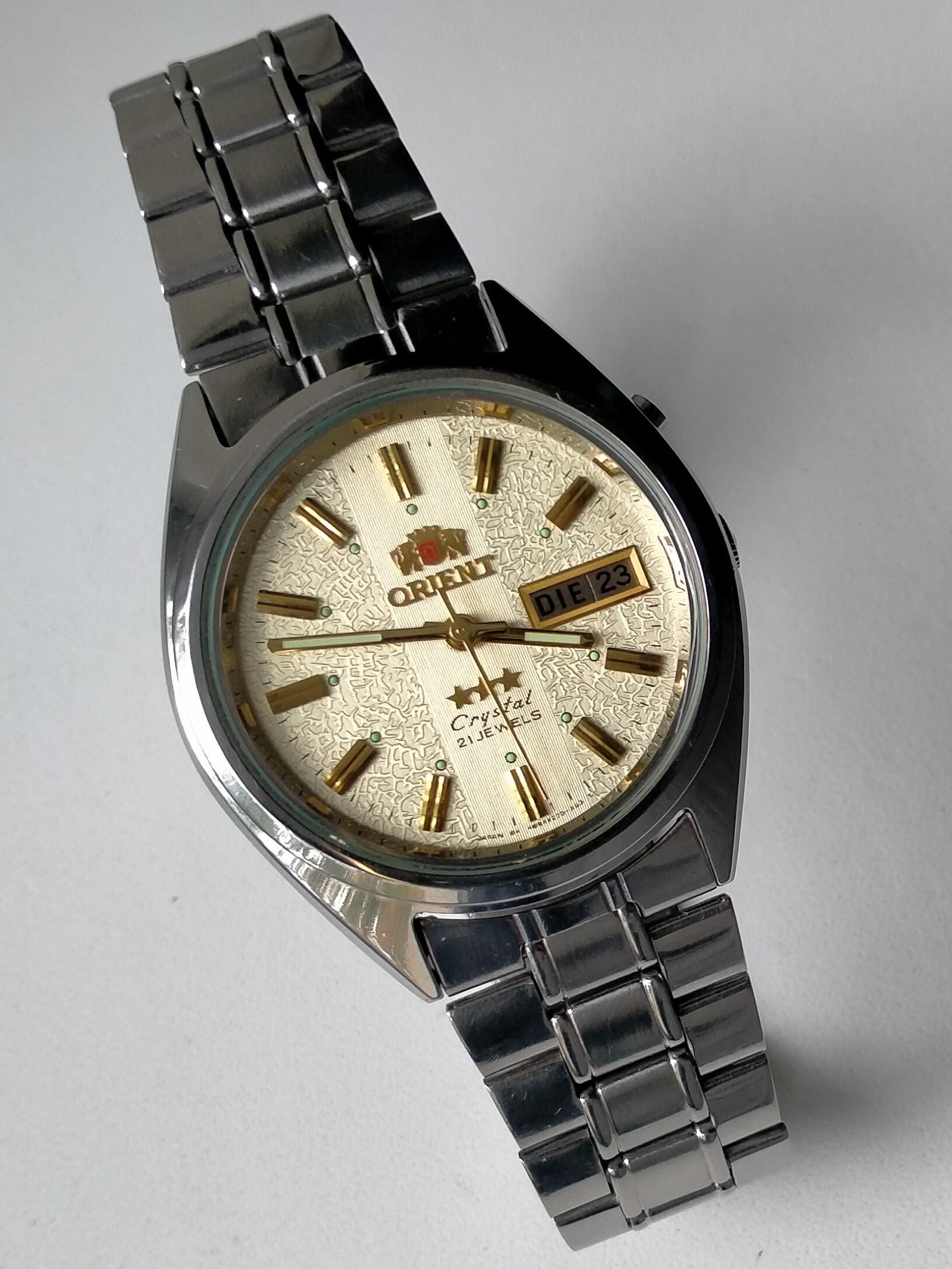 Orient 3 Star Automatic Model KY 469WB5-71 CA. Vintage Original