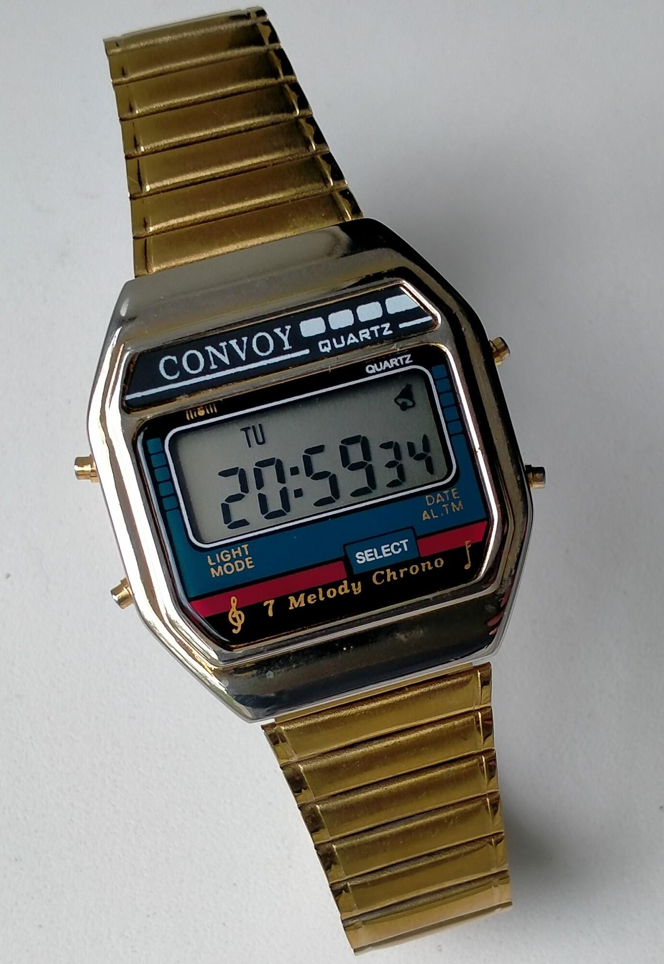 ThePokemonWeekly No,32-2「涼しげ！ホエルコウォッチング」 Convoy PF PAM329 Chronograph Melody Alarm. Vintage Original