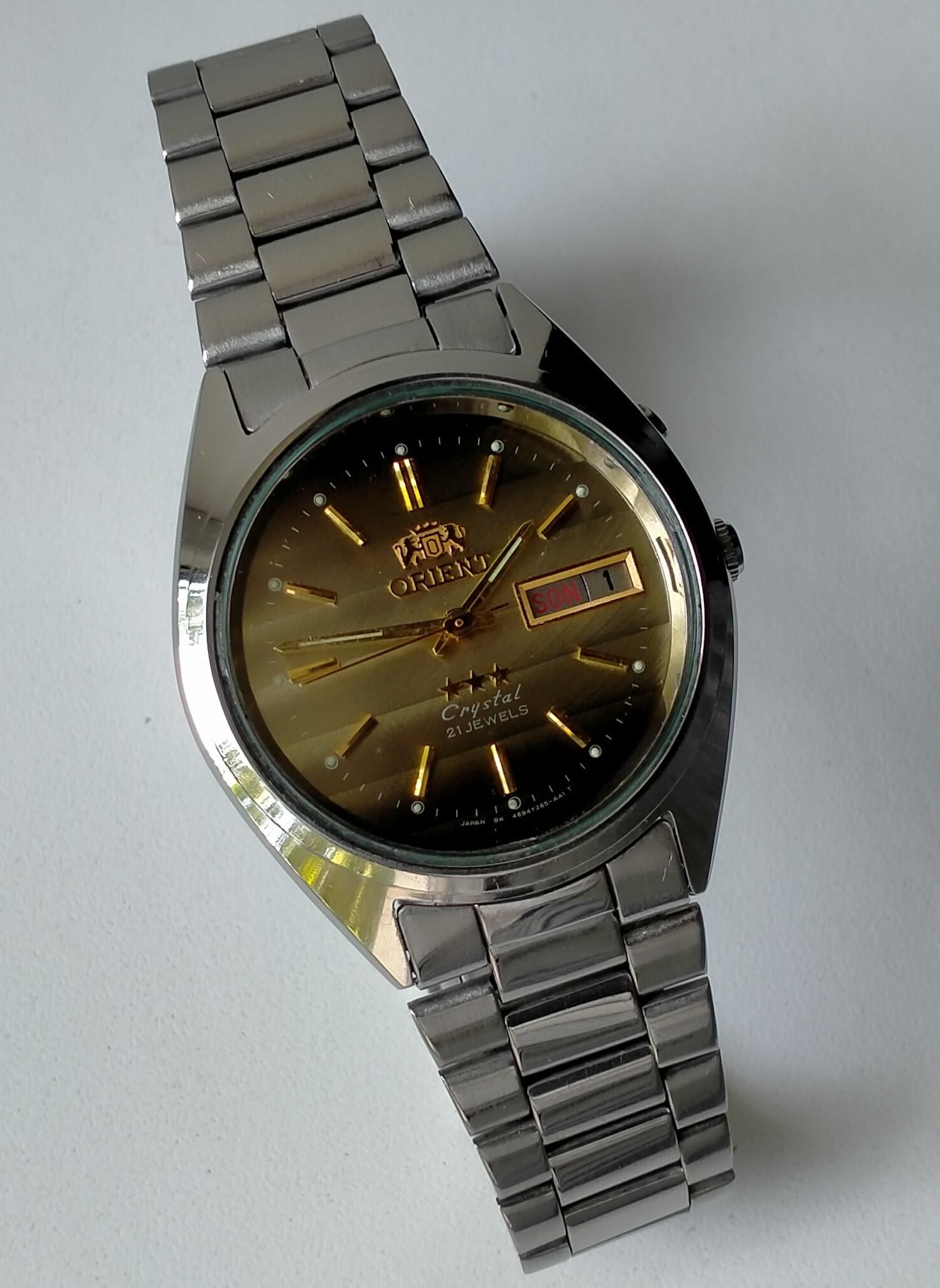 Orient 3 Star Automatic Model CN 469WA5-80 CA. Vintage Original